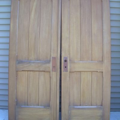 Pair 2670 Mahogany Doors