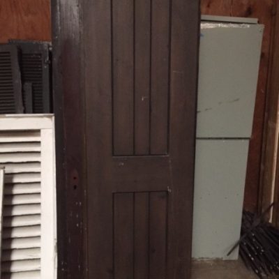 Oak 2 panel plank door