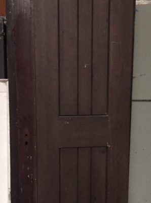2 Panel Oak Plank Doors