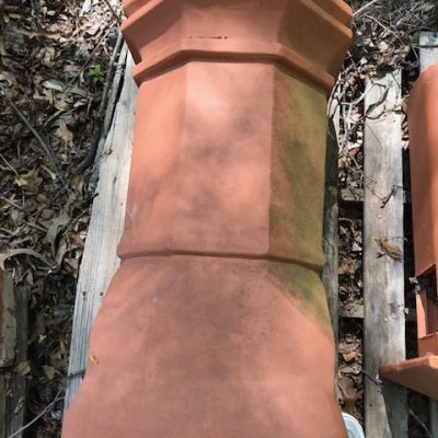 Superior Clay Chimney Pot - Edwardian 35"