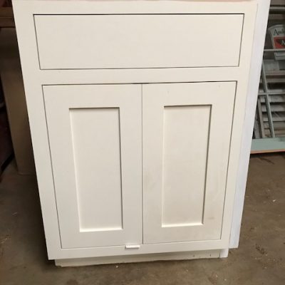 Painted Shaker style vanity