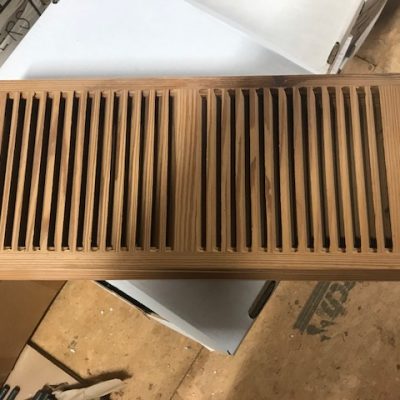 Heart pine supply vents