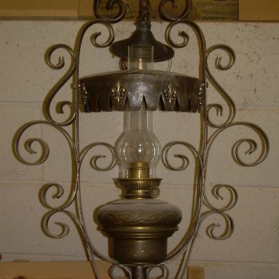 Lantern style chandelier