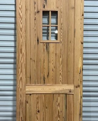 Heart Pine Slab Small Glass